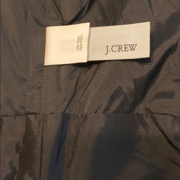 J.crew strapless formal dress black size 0 - Picture 8 of 9